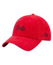 【送料無料】 ニューエラ レディース 帽子 アクセサリー Women's Red Cincinnati Reds Corduroy 9TWENTY Adjustable Hat Red