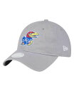 【送料無料】 ニューエラ レディース 帽子 アクセサリー Women's Gray Kansas Jayhawks Logo 9TWENTY Adjustabl...