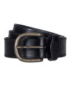 【送料無料】 フライ レディース ベルト アクセサリー Women's Stitched Edge Shaped Keeper Belt Black