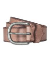 【送料無料】 フライ レディース ベルト アクセサリー Women's Stitched Edge Shaped Keeper Belt Mushroom