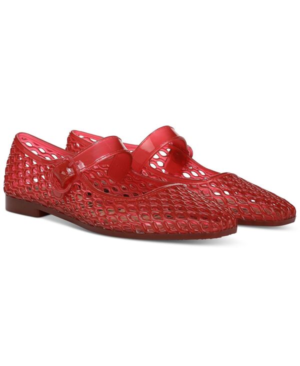 サムエデルマン レディース シューズ パンプス Sam Edelman Women's Michaela Jelly Mary Jane Flats Red