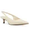 【送料無料】 スティーブ マデン レディース パンプス シューズ Women's Kittie Slingback Kitten-Heel Pumps Bone Patent