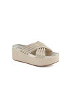 【送料無料】 ジェースライズ レディース サンダル シューズ Quiana Grey silver leather