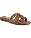 【送料無料】 サムエデルマン レディース サンダル シューズ Women's Bay Stone Flat Sandals Cuoio(4)
