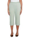 【送料無料】 アルフレッド ダナー レディース カジュアルパンツ ボトムス Petite Santa Fe Relaxed Crochet Hem Capri Aloe