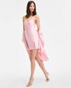 【送料無料】 アイ.エヌ.シー インターナショナル コンセプト レディース ナイトウェア アンダーウェア Women's Lace-Trim Satin Che...