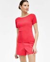 【送料無料】 アイ.エヌ.シー インターナショナル コンセプト レディース ニット・セーター アウター Women's Short-Sleeve Sweater Starfish Pink