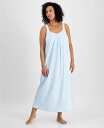【送料無料】 チャータークラブ レディース ナイトウェア アンダーウェア Women's Cotton Eyelet Tank Nightgown Spring...