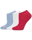 【送料無料】 ヒュー レディース 靴下 アンダーウェア Women's Air Cushion No Show 3 Pack Socks U12798 Naut...