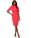 【送料無料】 アドリアナ パペル レディース ワンピース トップス Women's Roll-Neck V-Back Sheath Dress Beach Ro...