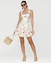 【送料無料】 アヴェックレフィーユ レディース ワンピース トップス Women's Fruit-Print Flared Mini Dress Summerf...