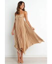 【送料無料】 Petal and Pup レディース ワンピース トップス Women's Vikki Dress Gold