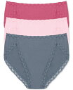 【送料無料】 ナトリ レディース パンツ アンダーウェア Bliss French Cut Brief Underwear 3-Pack 152058MP Co...