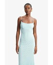 【送料無料】 バードット レディース ワンピース トップス Women's Adoni Mesh Slip Dress Aqua