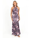 【送料無料】 Petal and Pup レディース ワンピース トップス Women's Mila Halterneck Maxi Dress Steel g...