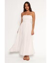 【送料無料】 Petal and Pup レディース ワンピース トップス Women's Kayt Strapless Dress Off-white