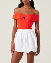 【送料無料】 アストール レディース シャツ トップス Women's Telayna Off-The-Shoulder Top Orange Red
