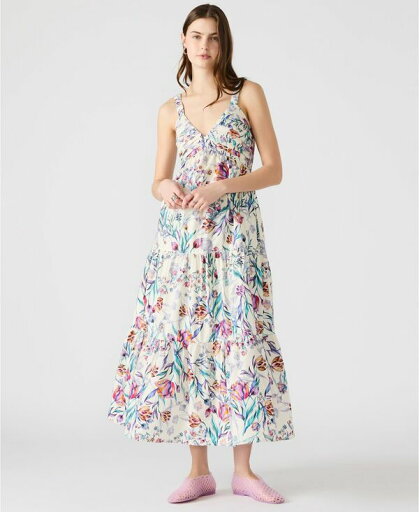 【送料無料】 スティーブ マデン レディース ワンピース トップス Women's Eliora Cotton Maxi Dress Antique 【送料無料】 スティーブ マデン レディース ワンピース トップス Women's Eliora Cotton Maxi Dress Antique
