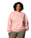 【送料無料】 コロンビア レディース パーカー・スウェット アウター Plus Size Aldermore Crewneck Sweatshirt Pink ...