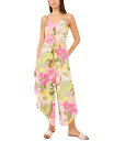 【送料無料】 ヴィンスカムート レディース ジャンプスーツ トップス Women's Floral-Print Angled-Hem Sleeveless Ju...