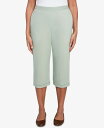 【送料無料】 アルフレッド ダナー レディース カジュアルパンツ ボトムス Women's Santa Fe Relaxed Crochet Hem Capri Pants Aloe