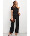 【送料無料】 Petal and Pup レディース ジャンプスーツ トップス Women's Lancey Jumpsuit Black