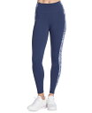 【送料無料】 スケッチャーズ レディース レギンス ボトムス Women's Go Walk Paisley-Stripe Full-Length Leggin...