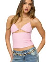 【送料無料】 アディクテッド レディース シャツ トップス Women's Lital Backless Cut Out Textured Top Light-pink