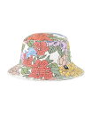 【送料無料】 47ブランド レディース 帽子 アクセサリー Women's White Detroit Lions Florentina Bucket Hat White
