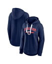 【送料無料】 ファナティクス レディース パーカー・スウェット アウター Women's Navy New England Revolution Lineup ...