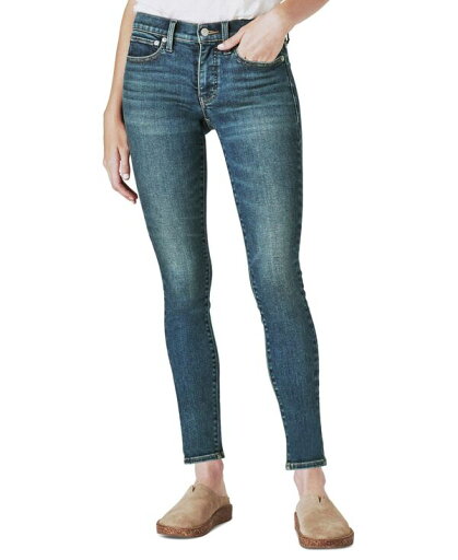【送料無料】 ラッキーブランド レディース デニムパンツ ボトムス Women's Ava Mid-Rise Ripped Skinny Jeans Lyell 【送料無料】 ラッキーブランド レディース デニムパンツ ボトムス Women's Ava Mid-Rise Ripped Skinny Jeans Lyell