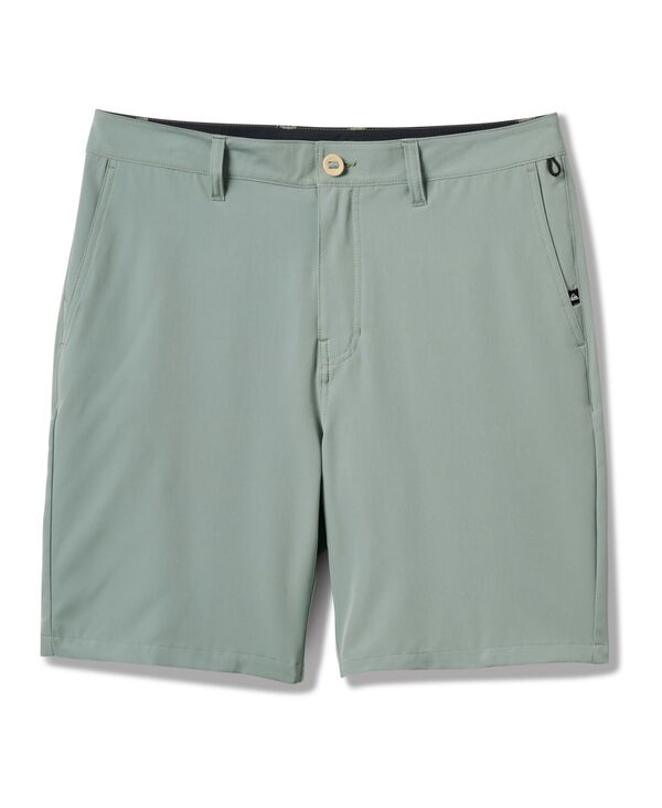 【送料無料】 クイックシルバー メンズ ハーフパンツ・ショーツ 水着 Men's Union Amphibian Hybrid 20" Short Herb