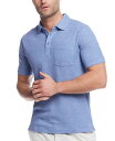 【送料無料】 ウェザープルーフ メンズ ポロシャツ トップス Men's Short Sleeve Waffle Polo Shirt Light Blue