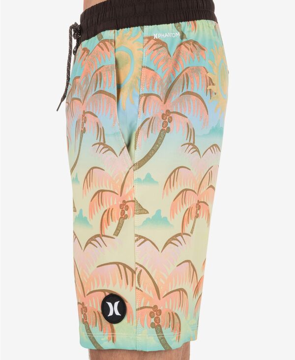 【送料無料】 ハーレー メンズ ハーフパンツ・ショーツ 水着 Men's Phantom Block Party Volley 17 Boardshorts Pineapple