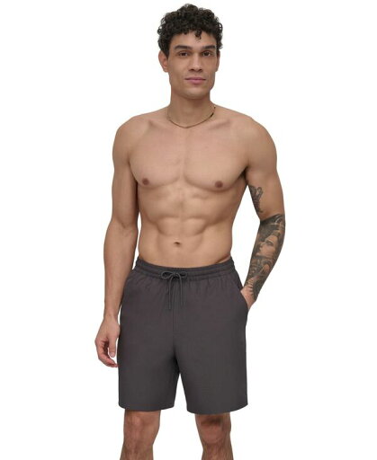 【送料無料】 ダナ キャラン ニューヨーク メンズ ハーフパンツ・ショーツ 水着 Men's Core Valley Stretch Performance 7" Volley Shorts Charcoal 【送料無料】 ダナ キャラン ニューヨーク メンズ ハーフパンツ・ショーツ 水着 Men's Core Valley Stretch Performance 7" Volley Shorts Charcoal