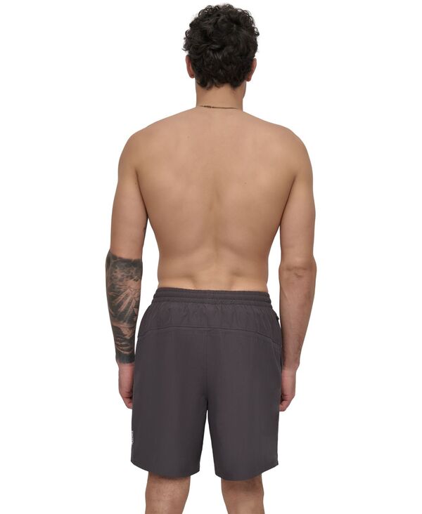 【送料無料】 ダナ キャラン ニューヨーク メンズ ハーフパンツ・ショーツ 水着 Men's Core Valley Stretch Performance 7" Volley Shorts Charcoal