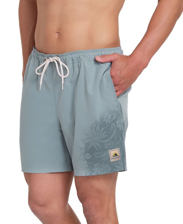 【送料無料】 ペンドルトン メンズ ハーフパンツ・ショーツ 水着 Men's Pattern Reveal Performance 6" Swim Trunks Chinois Green/ Cj Pineapple