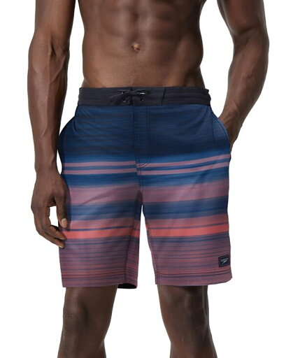 【送料無料】 スピード メンズ ハーフパンツ・ショーツ 水着 Men's Onshore Bondi Basin Ombre Stripe Drawstring 9" Boardshorts Coral Sands 【送料無料】 スピード メンズ ハーフパンツ・ショーツ 水着 Men's Onshore Bondi Basin Ombre Stripe Drawstring 9" Boardshorts Coral Sands
