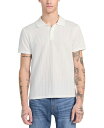 【送料無料】 ゲス メンズ ポロシャツ トップス Men's Dario Knit Textured Polo Shirt Pure White Multi