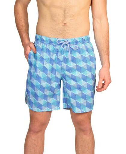 【送料無料】 テーラーバード メンズ ハーフパンツ・ショーツ 水着 Men's Hexagon Swim Shorts Blue 【送料無料】 テーラーバード メンズ ハーフパンツ・ショーツ 水着 Men's Hexagon Swim Shorts Blue