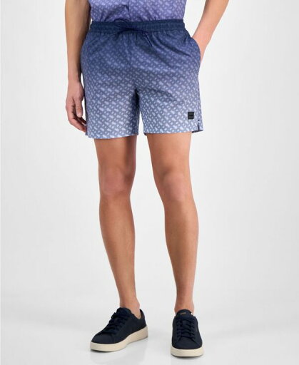 【送料無料】 ヒューゴボス メンズ ハーフパンツ・ショーツ 水着 Men's Logo-Pattern Shorts Navy 【送料無料】 ヒューゴボス メンズ ハーフパンツ・ショーツ 水着 Men's Logo-Pattern Shorts Navy