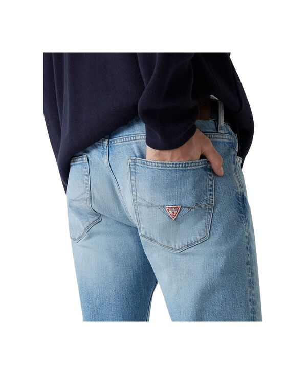 【送料無料】 ゲス メンズ デニムパンツ ボトムス Men's Regular-Fit Finnley Five-Pocket Jeans Shasta