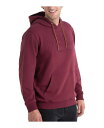 【送料無料】 ソログッド メンズ パーカー・スウェット アウター Big & Tall Heavyweight Embossed Logo Pullover Hoodie Chocolate maroon