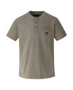 【送料無料】 ソログッド メンズ Tシャツ トップス Men's Vintage Wash Short Sleeve Pocket Henley Tea leaf(4)