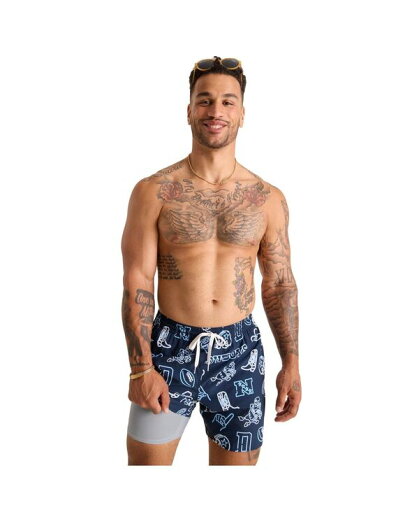 【送料無料】 チャビーズ メンズ ハーフパンツ・ショーツ 水着 Men's 5.5" Navy Dallas Cowboys The Neon Lined Classic Swim Trunks Navy 【送料無料】 チャビーズ メンズ ハーフパンツ・ショーツ 水着 Men's 5.5" Navy Dallas Cowboys The Neon Lined Classic Swim Trunks Navy