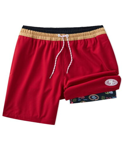 【送料無料】 チャビーズ メンズ ハーフパンツ・ショーツ 水着 Men's 5.5" Red San Francisco 49ers Lined Classic Swim Trunks Red 【送料無料】 チャビーズ メンズ ハーフパンツ・ショーツ 水着 Men's 5.5" Red San Francisco 49ers Lined Classic Swim Trunks Red