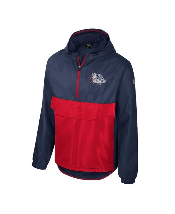 コロシアム メンズ アウター ジャケット・ブルゾン ジャケット Colosseum Men's Navy Gonzaga Bulldogs Reloaded Anorak Half-Zip Jacket Navy ネイビー