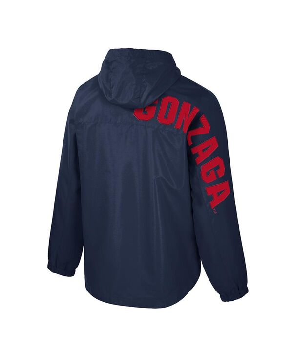 コロシアム メンズ アウター ジャケット・ブルゾン ジャケット Colosseum Men's Navy Gonzaga Bulldogs Reloaded Anorak Half-Zip Jacket Navy ネイビー