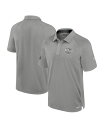 【送料無料】 ファナティクス メンズ ポロシャツ トップス Men's Gray Authentic Pro the Alumni Polo Shirt Gra...