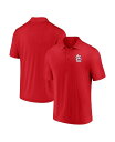 【送料無料】 ファナティクス メンズ ポロシャツ トップス Men's Red St. Louis Cardinals Primary Logo Polo Sh...
